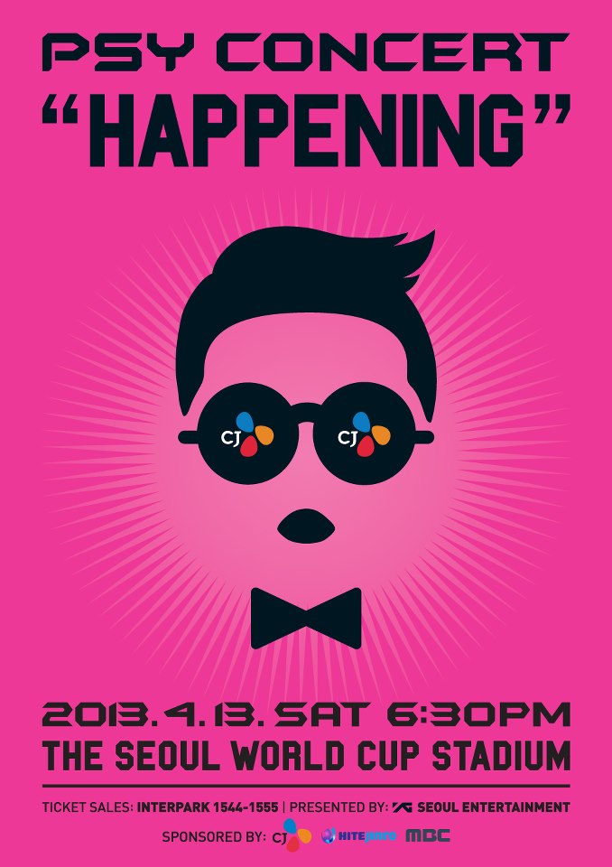 PSY(サイ)、来月14日に新曲発売＆ソウルでのコンサート決定！