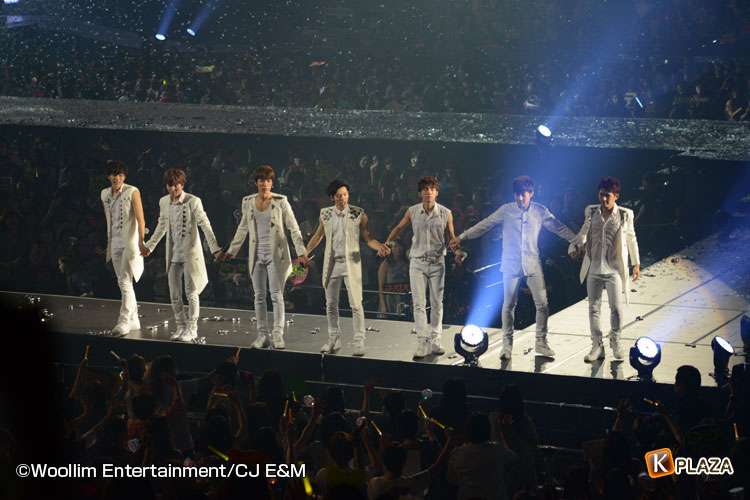 INFINITE（インフィニット）、1ST WORLD TOUR＜ONE GREAT STEP＞in japan 取材レポート！