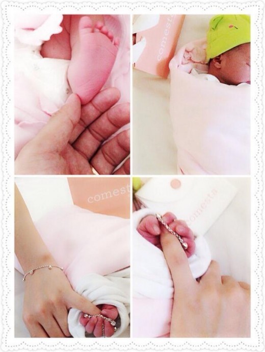 Wonder Girls(ワンダーガールス)ソネ、17日に無事に女の子を出産！愛娘の写真を公開！！